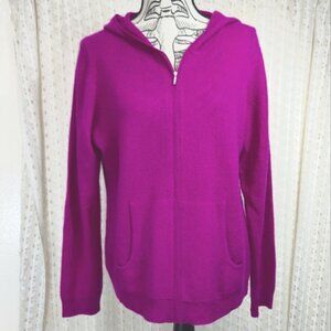 NEW Charter Club Luxury Cashmere Zip Up Hoodie Size 1X